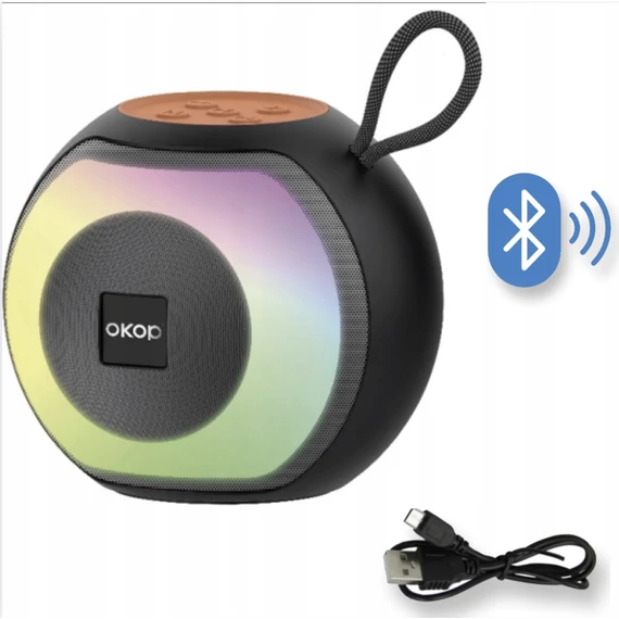 OKOP KP-586 BLUETOOTH hangszóró rádióval BLUETOOTH hordozható hangszóró